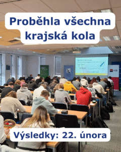 Krajská kola jsou za námi!